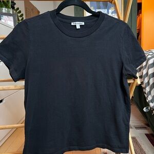 Reformation Jet Black Tee